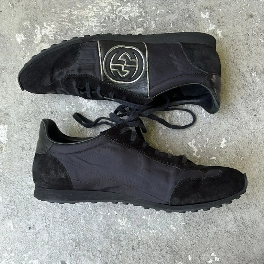 Gucci, nylon and suede men’s sneakers